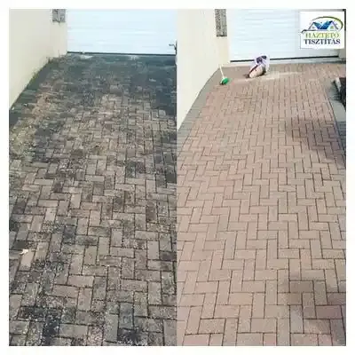 Terko tisztitas elotte es utana