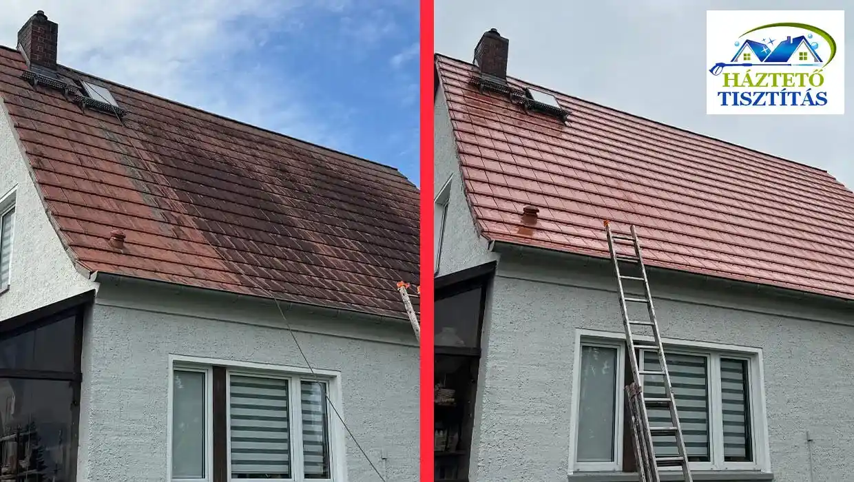 Tetőtisztítás, moha eltávolítás
